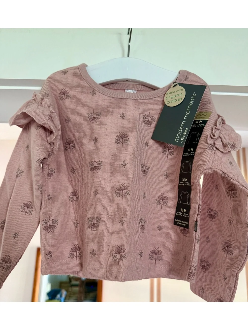Modern Moments Floral Set Sz 18 Months NWT